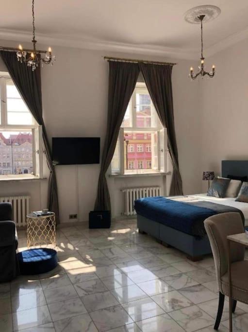 Ferienwohnung Widok Na Rynek Breslau Exterior foto